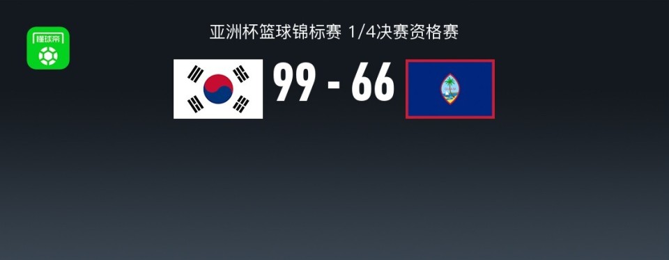 第四节韩国, 领先关岛男, 阵关岛男篮 第四节韩国, 领先关岛男, 阵关岛男篮